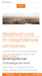 Mobile Screenshot of lundinova.se